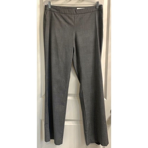Hugo Boss Wool Blend Slacks Pants 8 Black Business Casual Workwear Career Job - Picture 2 of 11